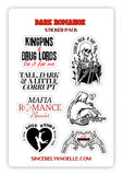 Dark Romance Sticker Pack