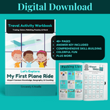 Let's Explore: My First Plane Ride Activity Book (Digital Download)